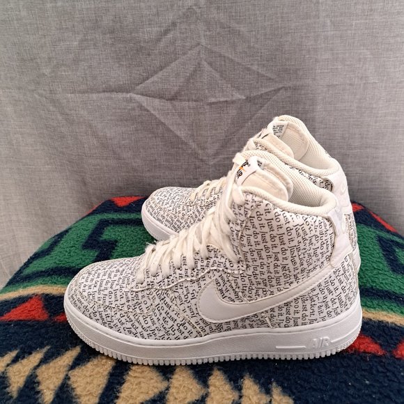 Nike Shoes - Women Sneakers Size 8.5 Nike Air Force 1 High LX Just Do It 2018